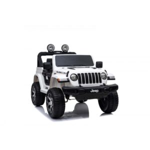 Ηλεκτροκίνητο Αυτοκίνητο Jeep Wrangler Rubicon Licensed Original με τηλεχειριστήριο 12V Λευκό 1555-WH